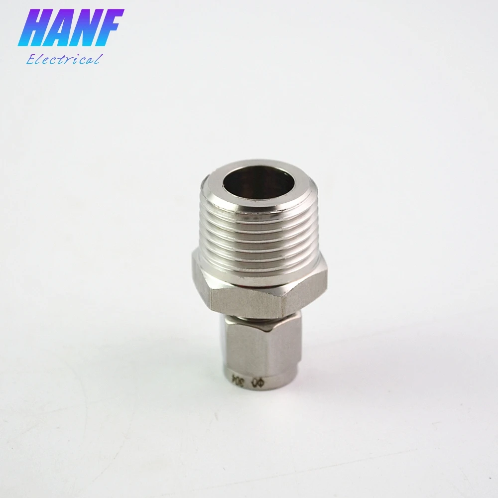 1 шт. SS304 трубные фитинги BSP 1/2 &quotнаружная резьба x 6 мм OD экстремальное прямое