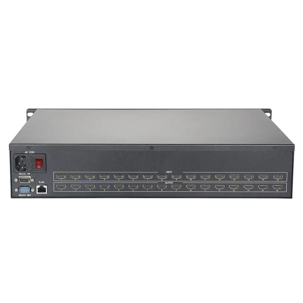 FOLAIDA Профессиональный по низкой цене 4x12 HDMI матричный коммутатор 4K x 2K Поддержка 3D
