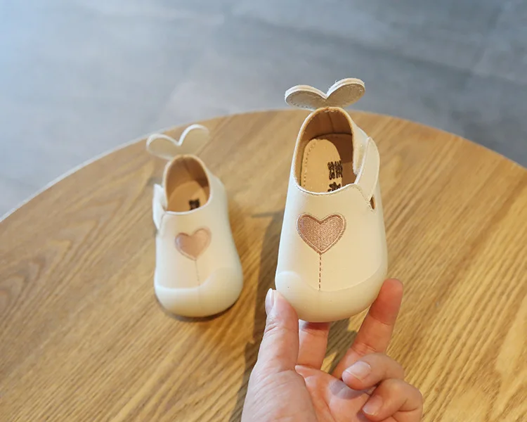 MXHY/очень мягкая обувь для маленьких девочек 1-3 лет, мягкая обувь для малышей, детская обувь для принцесс из искусственной кожи