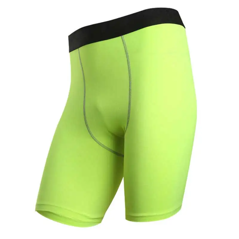 Мужские компрессионные быстросохнущие спортивные шорты для тренировок и