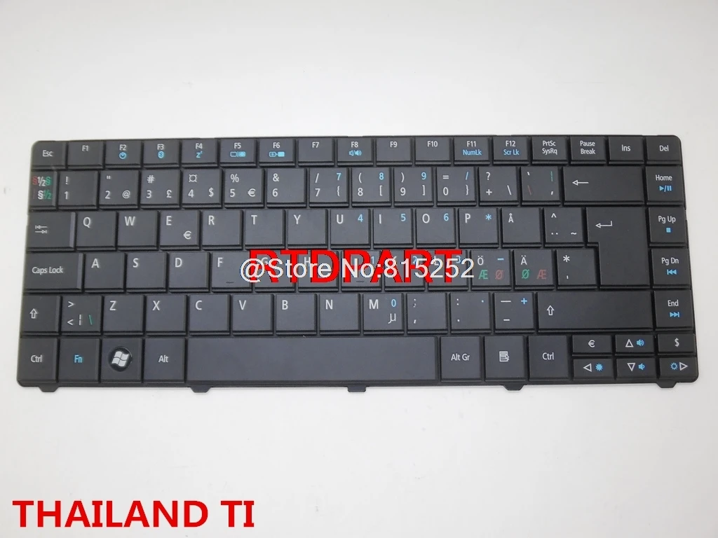 Клавиатура для Acer TM8371 8371G TM8471 8471G TM8341 английская американская Арабская AR