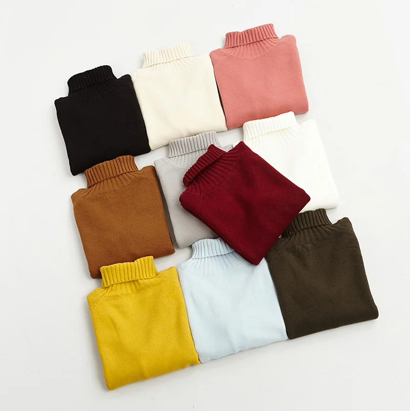10 colors korean style solid color turtleneck sweaters raglan sleeve womens pullovers (A9164) | Женская одежда