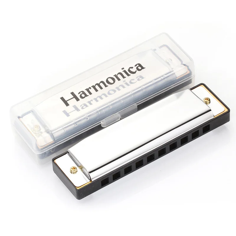 

10 Holes Blues Harmonica Children's Bluesharp Harmonica Musical Instruments Kids Gift Education
