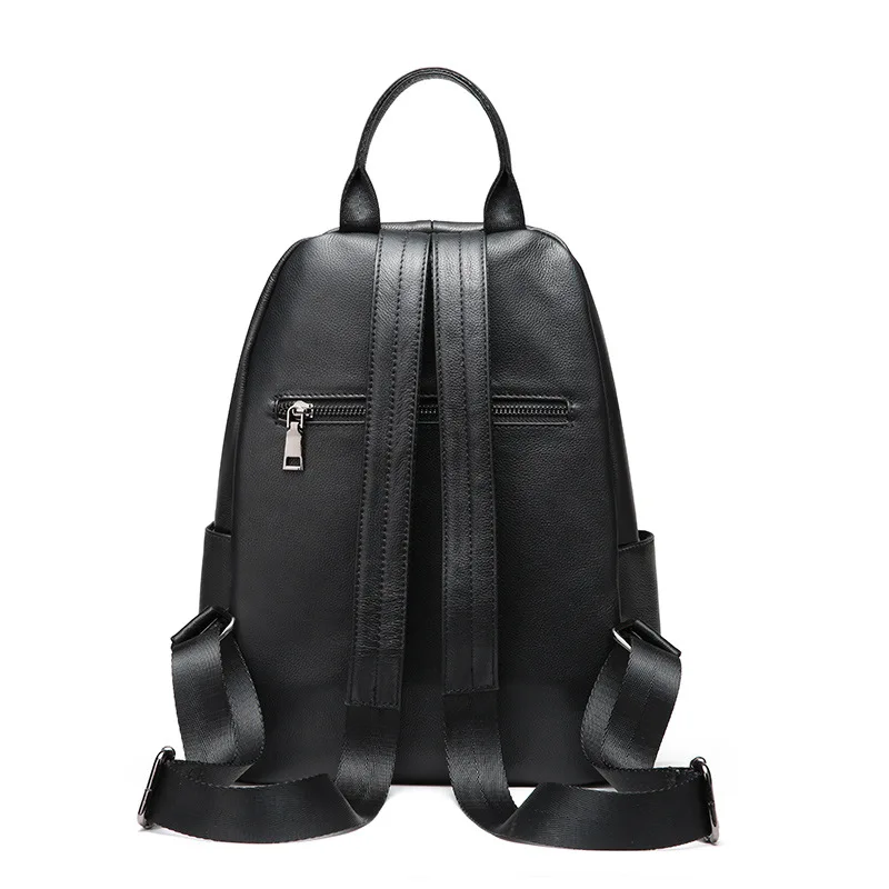 Рюкзак из 100% коровьей кожи новый модный брендовый рюкзак с кисточками женская