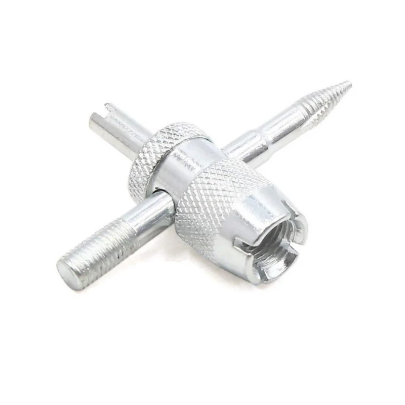 

4 In 1 Tire Repair Tool Valve Core Removal Tool Tire Cleaning Tool Tire Valve Stem Removal Tool Valve Stem Puller