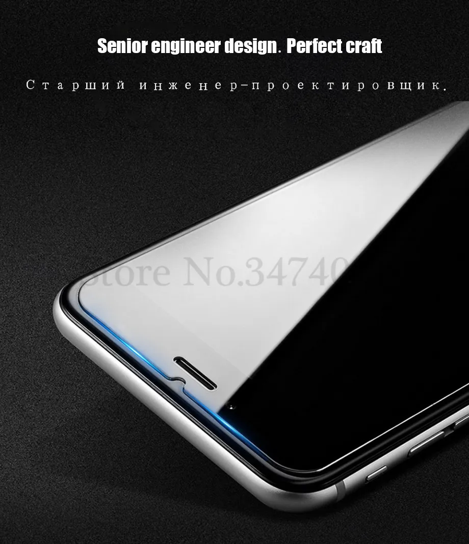 2 шт./лот Премиум Закаленное стекло для iPhone 6 7 8 Plus Защитная пленка для экрана для iPhone 8 7 6 6S Plus защитное стекло анти-синее