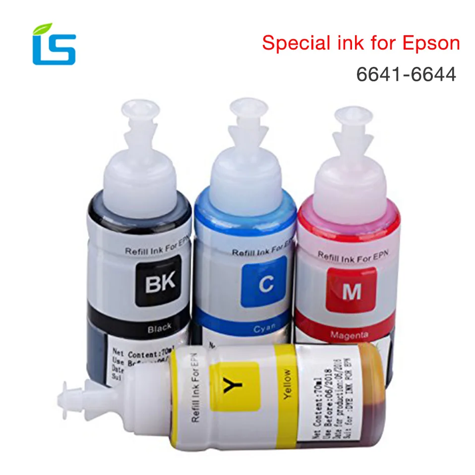 4 шт. 70 мл специальный принтер чернила заправка краситель для Epson L100 L101 L110 L111 L200 L201