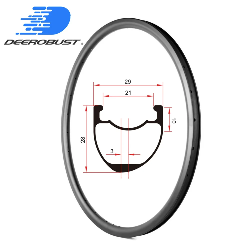 Ассиметричный велосипедный обод 400g 700c 28 мм x 29 мм|wide wheels|carbon tubelessroad bike rims |