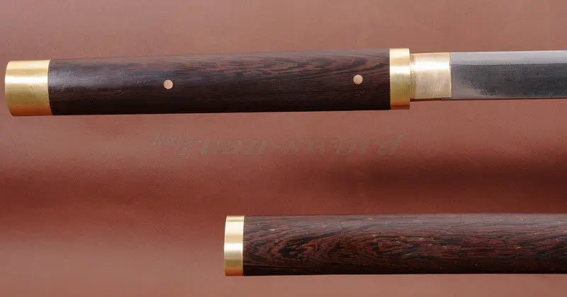Японский самурайский меч ниндзя сложенная сталь KIRIHA ZUKURI полное TANG острое