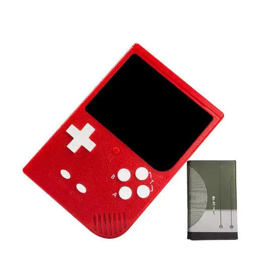 Red Горячая Распродажа Coolbaby RS69 3 дюймовый экран Ретро портативная игровая консоль 8G 2000 Встроенные игры Поддержка TF карты игровой файл - Цвет: Red