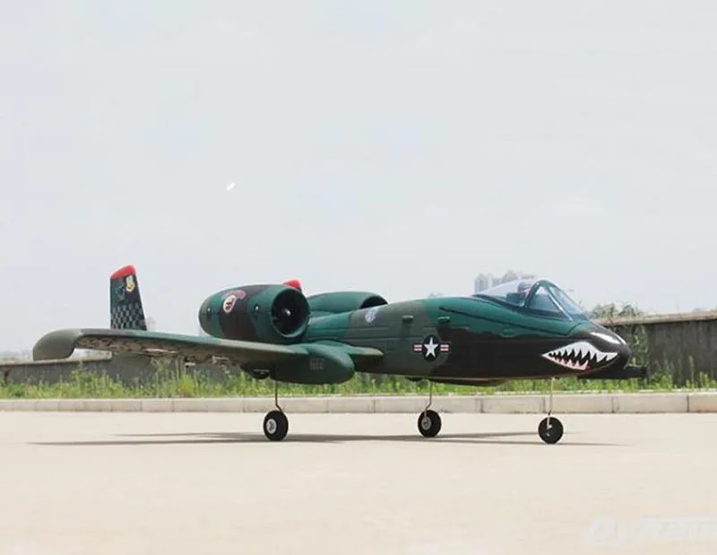 Dynam 1080 мм A10 64 мм EDF RC RTF модель самолета с мотором ESC сервоприводы батареи TH03715