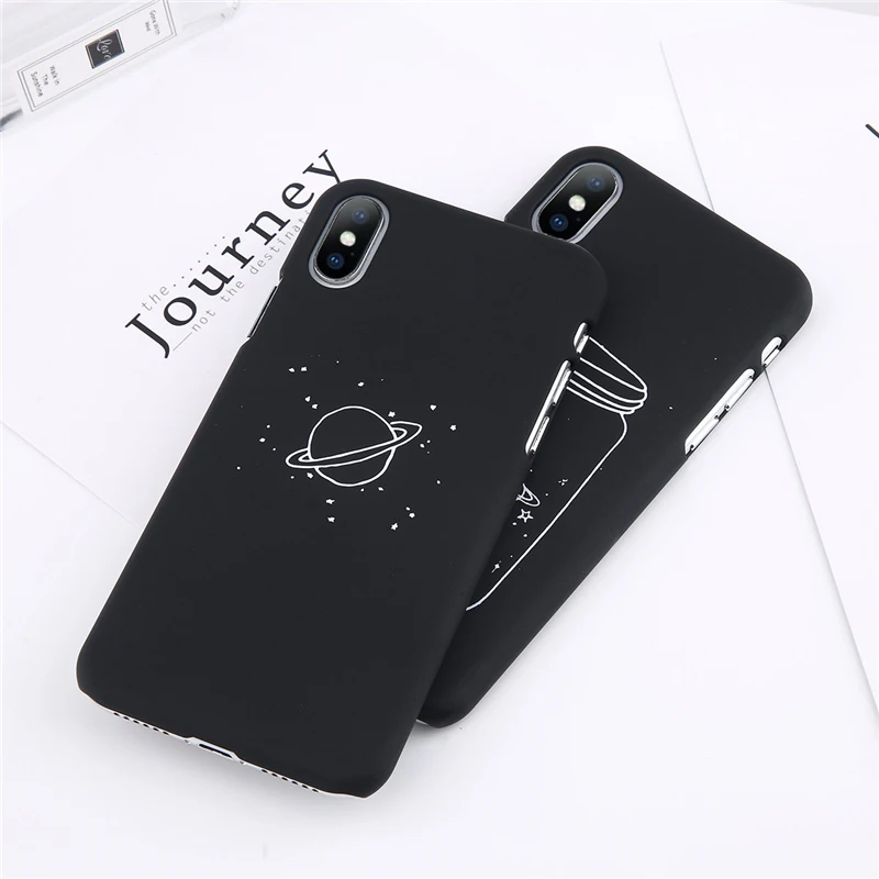 Lovebay чехол для телефона iPhone 6 6s 7 8 Plus X милый мультфильм бутылка желаний планета