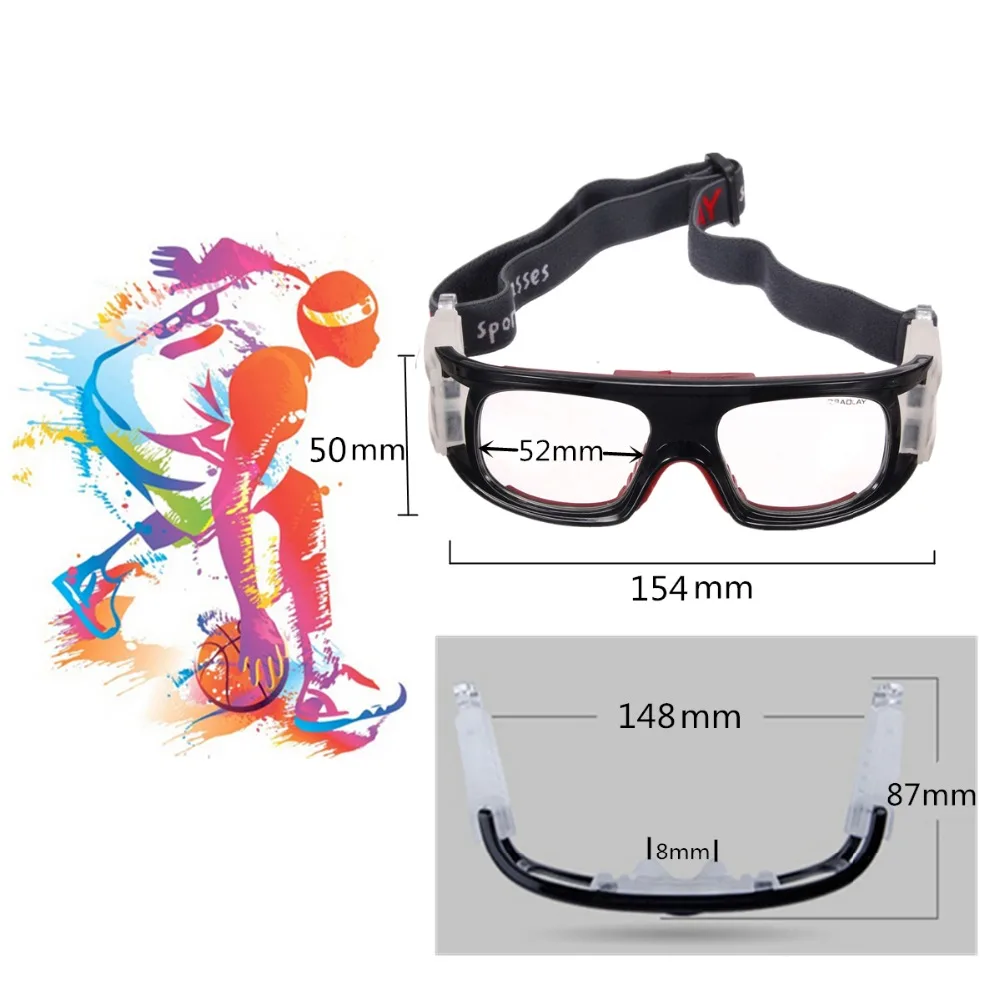 

Basketball Soccer Football Sports Protective Elastic Goggles Eye Wear Safety Glasses