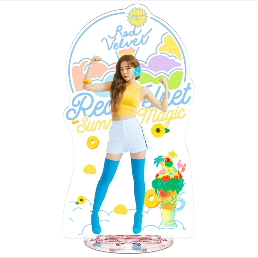 SEULGI Kpop красный бархат членов акриловая фигурка стэнди кукла Joy Irene Yeri стоячий стол Декор 22 см - Цвет: SEULGI