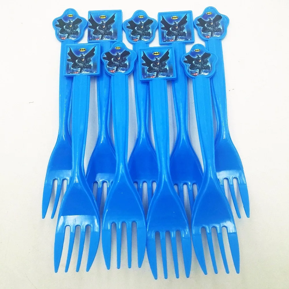 10 шт./компл. вечерние принадлежности для тематической вечеринки с Бэтменом