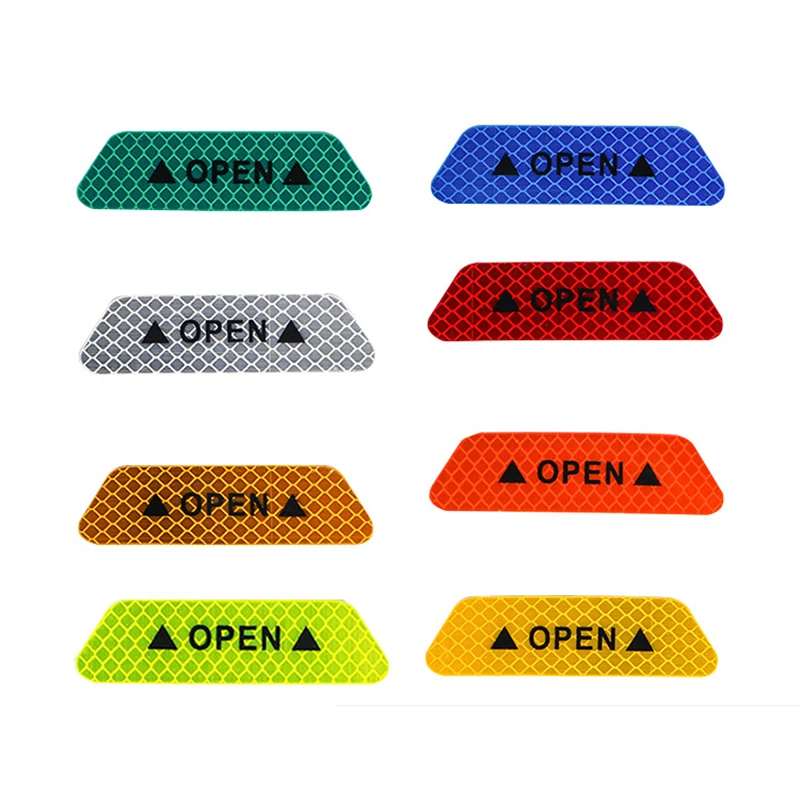 1x Car Door Sticker Decal Warning Tape Reflective Strips Styling Stickers Safety Mark 6 Colors | Автомобили и мотоциклы