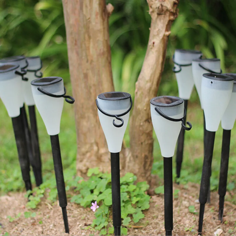 Солнечные светильники для сада украшение виллы двора лампы семь цветов