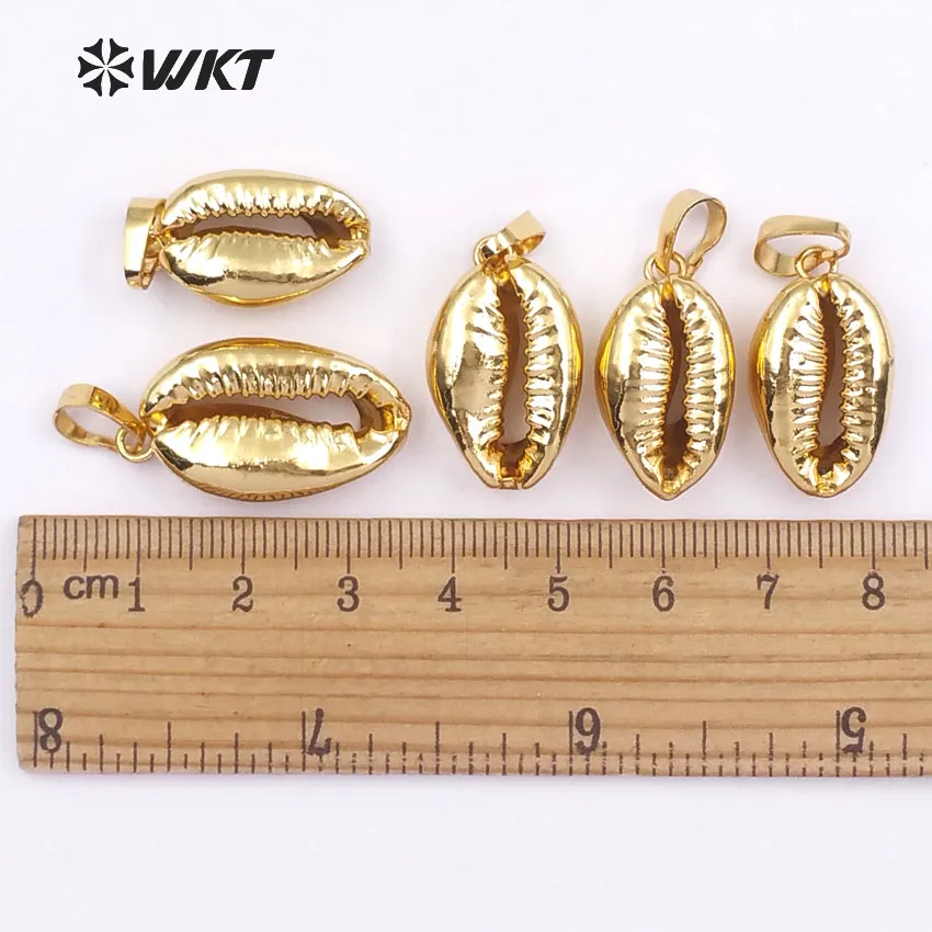 Женская подвеска из ракушек Очаровательная Серебряная с гальваническим