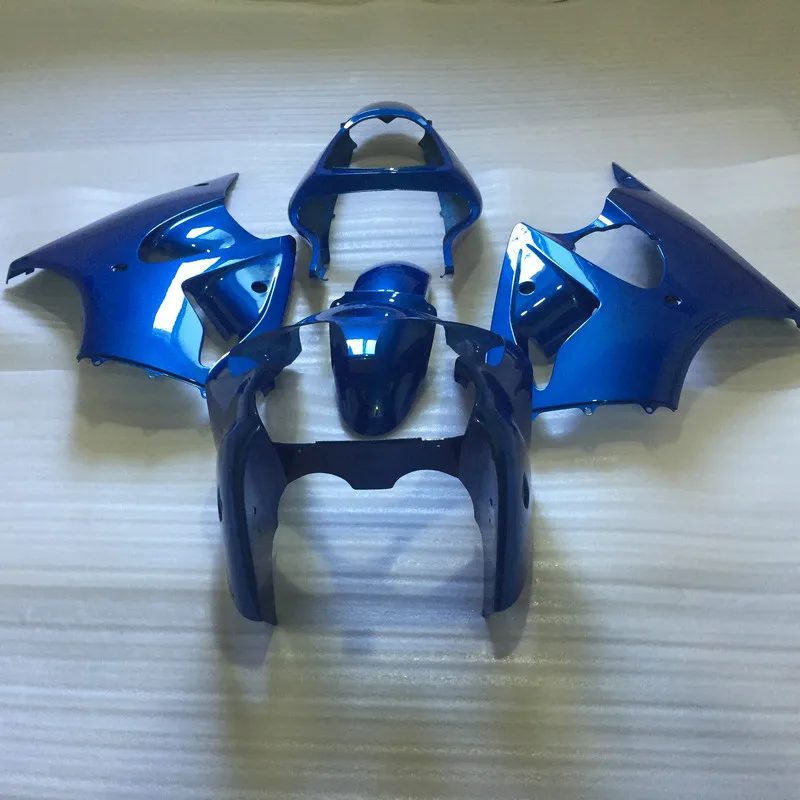 Комплект обтекателей под давлением для KAWASAKI Ninja ZZR600 2005 2006 2007 ZZR 2008 05 06 07 08 все синие