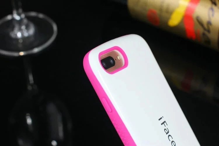 Чехол iface для apple iphone 6s Plus роскошные чехлы амортизирующий ПК Жесткий + силиконовый
