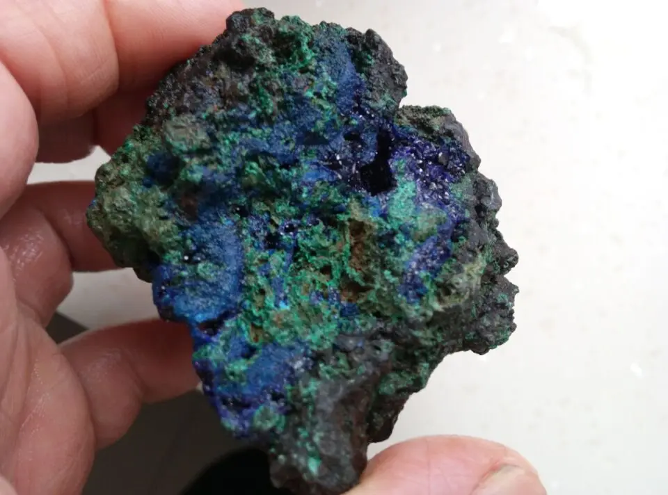 141 2 г натуральный Azurite и малахит симбиотик минерал|crystal crystal|crystal bluecrystal natural |