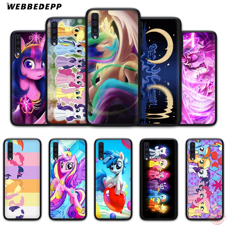 WEBBEDEPP My Little Pony Friendship is Magic Soft Phone Case for Samsung A50s A40s A30s A20s A10s A60 A70 M10 M20 M30 M40 Cases | Мобильные