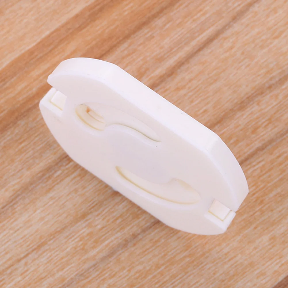 

20 Pack Safety Anti Electric Shock Child Socket White European Power Safe Child Socket Cover Household Supplies