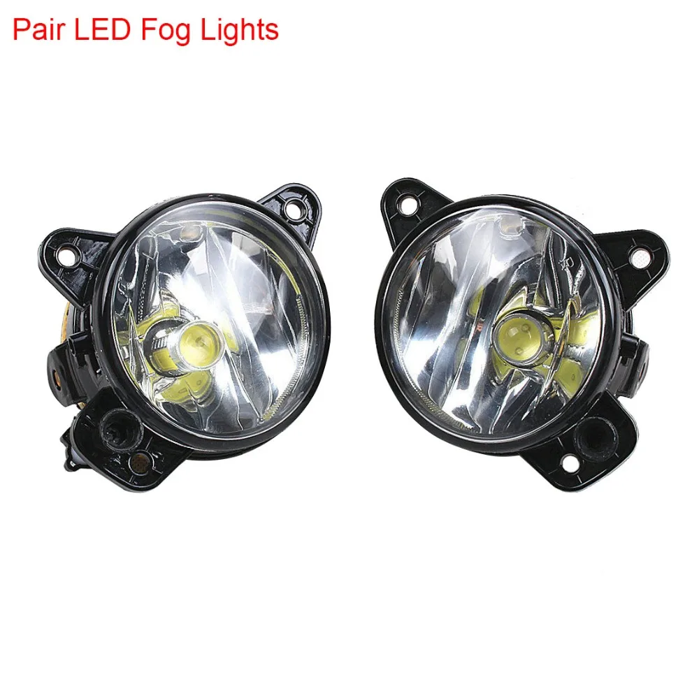 Передний левый и правый бампер LED Foglight КРЫШКА решетка ободок для транспортера