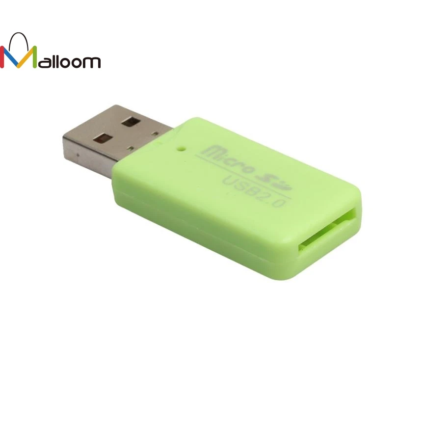 Malloom Новое поступление SD Card Reader высокой Скорость Mini USB 2,0 Micro SD TF T-Flash чтения карт памяти адаптер#40