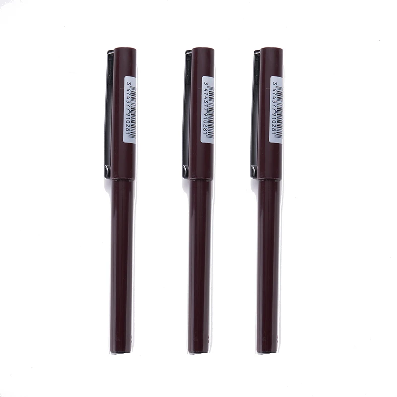 Pentel Stylo ручка фломастер черные чернила угловой наконечник маркер скетч/чертеж/Дизайн/заметки - Цвет: 3pcs