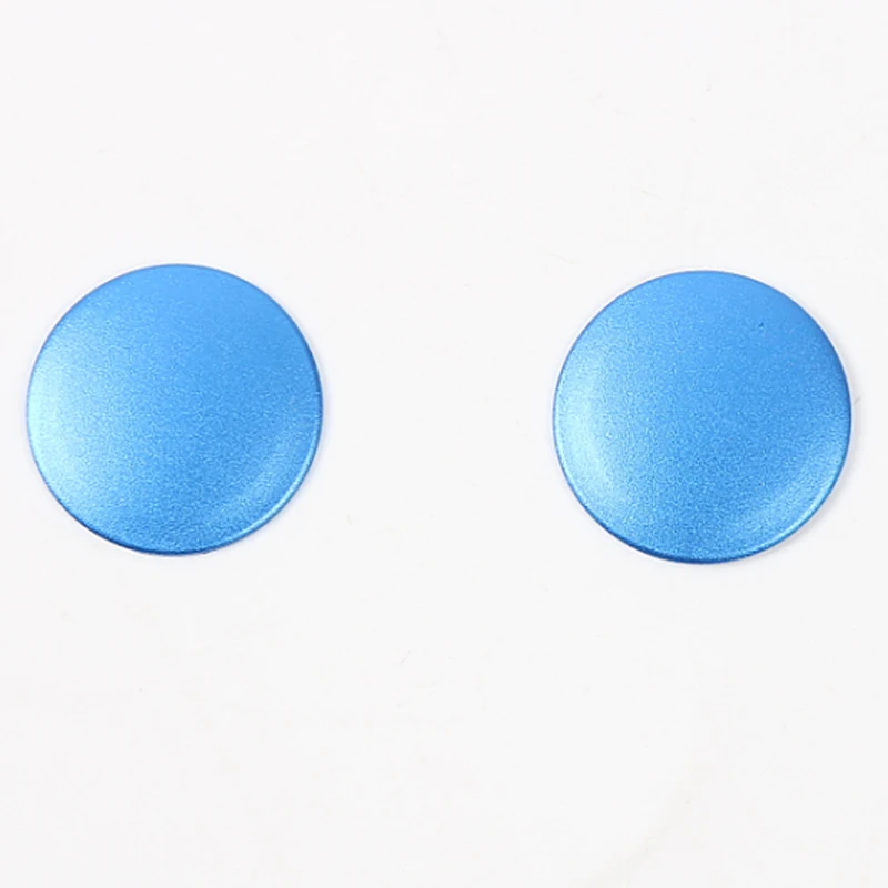 2 шт. синий черный красный золотой алюминиевый CD переключатель наклейка отделка