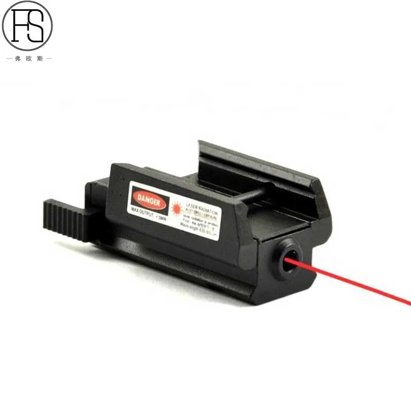 Тактический лазерный прицел с красной точкой 20 мм рельсовый для охоты стрельбы