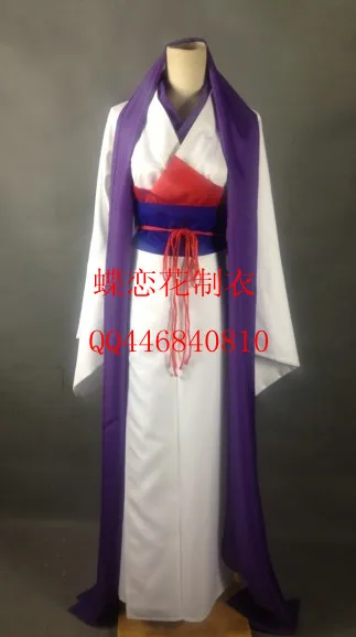 Костюм для косплея рурууни Кеншин Самурай х: доверие и предательство кимоно