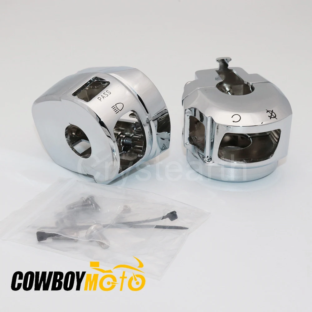Хромированный переключатель корпуса Чехлы для SUZUKI GSX 1300R Hayabusa GSXR1300 2008 2011 GSXR1000 2007