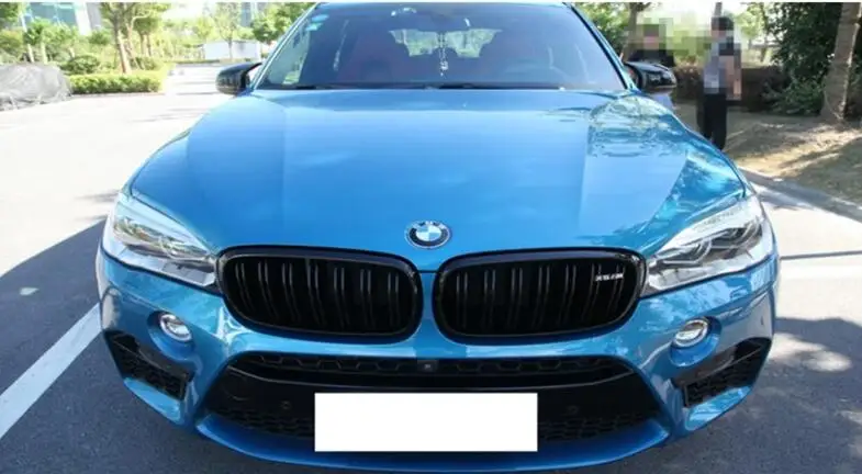 ABS Chrome автомобилей сетки переднего бампера решетка Вокруг Фальш Гонки Грили