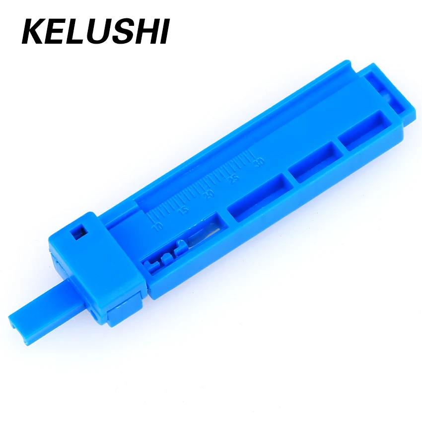 KELUSHI Universal fixed length stripper guide bar one indoor cable fiber coating stripper push-pull stripping device