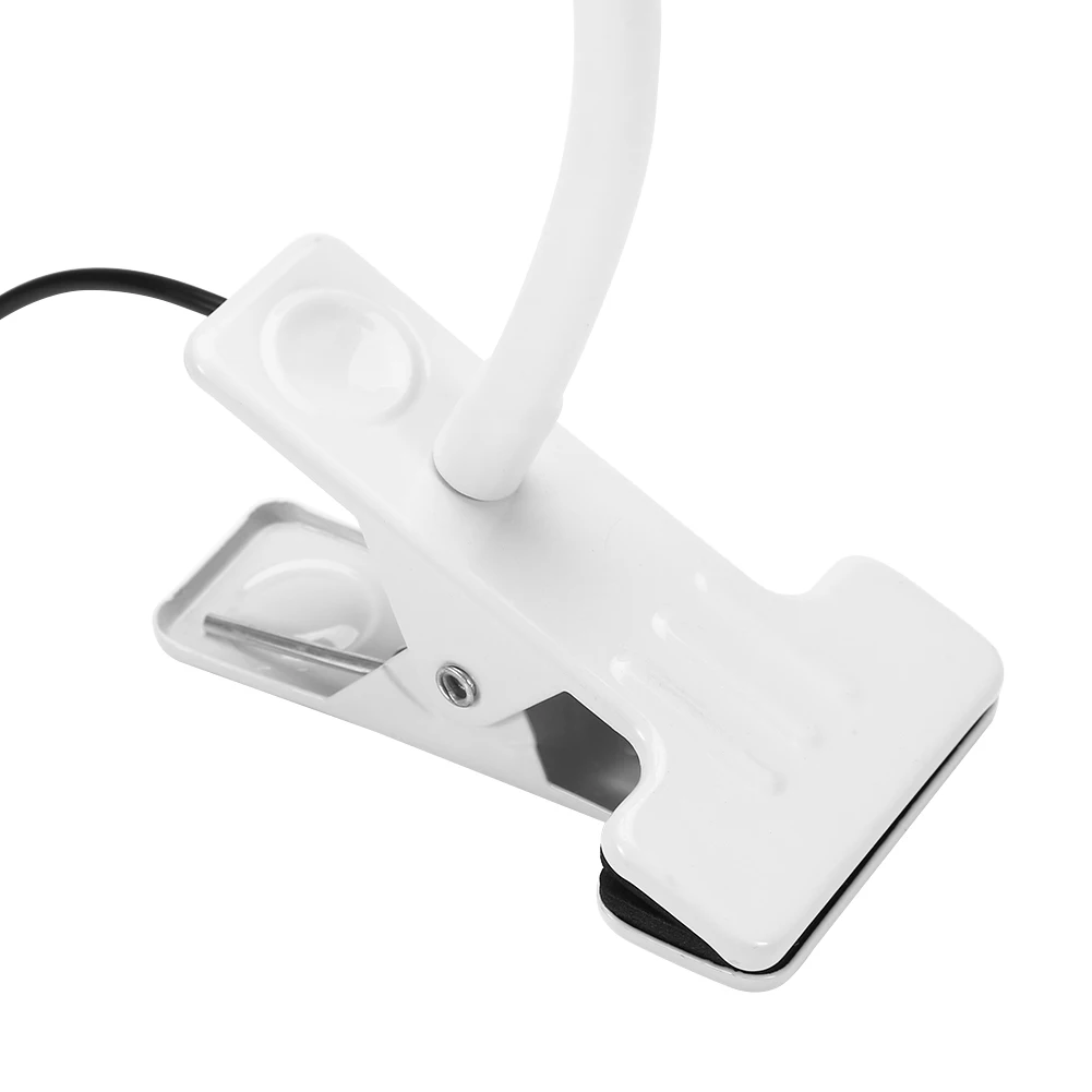 Портативный Регулируемый USB светильник Холодный Белый Настольный светильник для перманентного макияжа бровей татуировки, наращивание ресниц, маникюр, стол для чтения