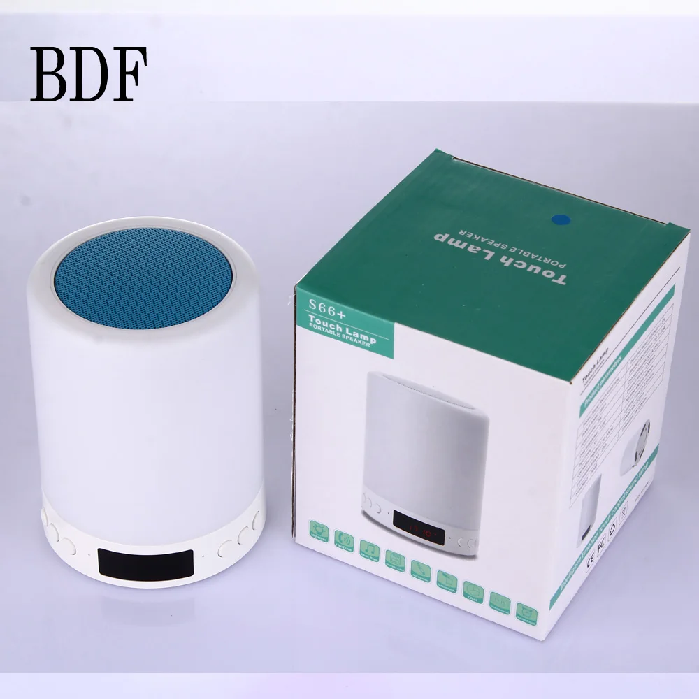 BDF спикер S66 + портативный Bluetooth динамик беспроводная стерео сенсорная звуковая