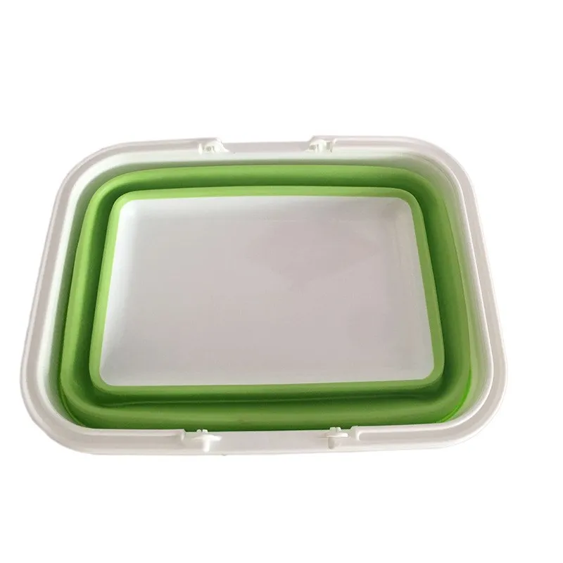

Foldable Portable Storage Basket For Shopping, Fruit And Vegetable, Snacks, Tools, Etc Home Tourism Storage Accessories