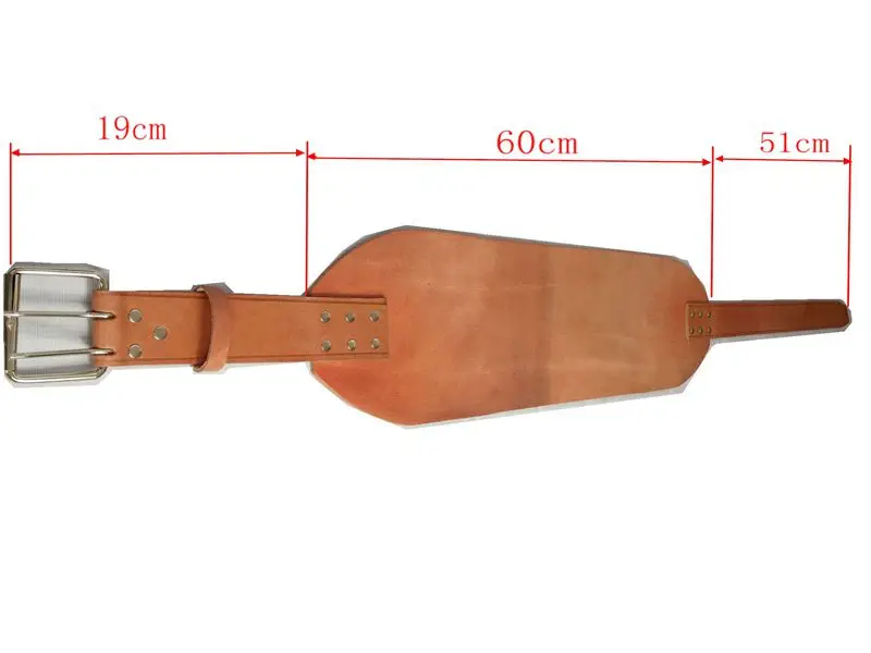 Ремень из натуральной кожи для поднятия тяжестей пояс поддержки спины