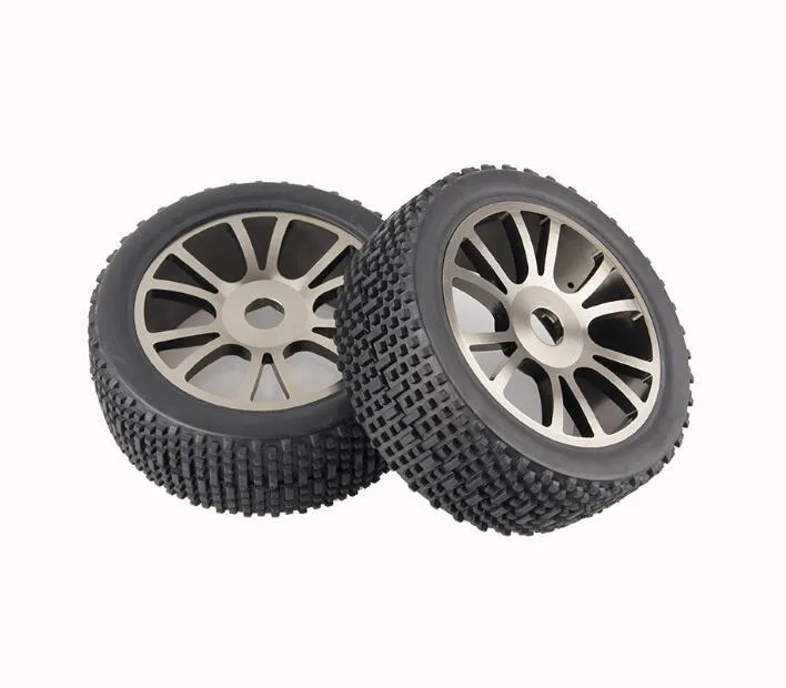 4 шт. 1/8 шины для багги внедорожные с Ступицей Колеса из алюминиевого сплава