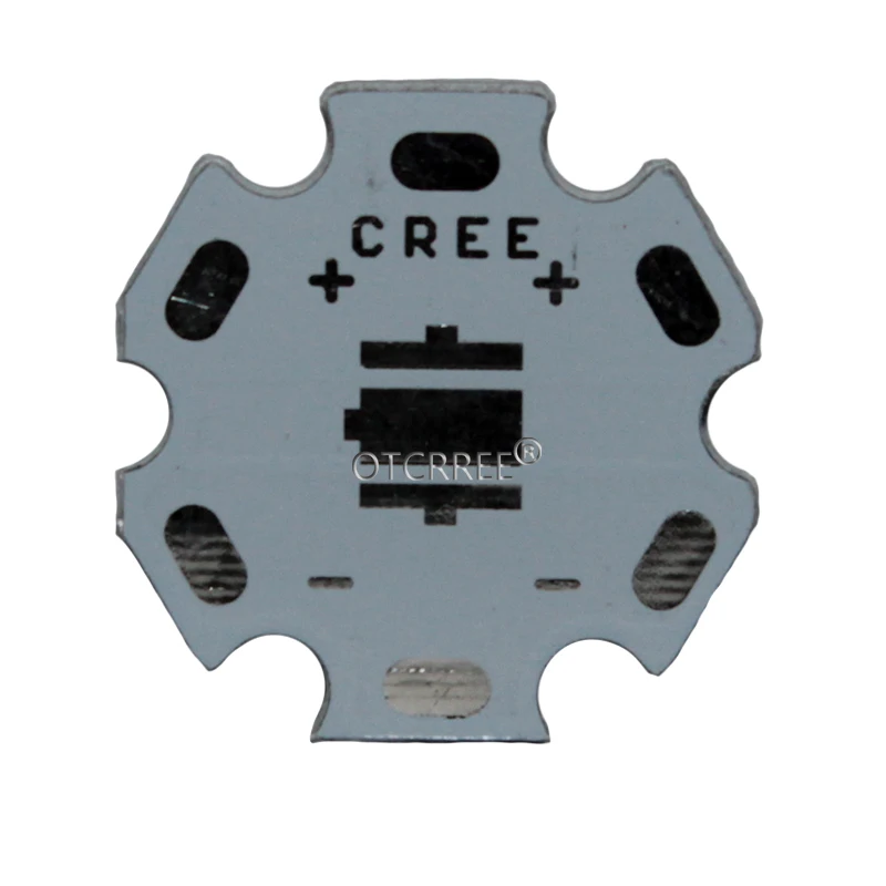 Cree XML2 XML-T6 5050 светодиодный PCB алюминиевый радиатор основание пластины 32/25/20/16 мм