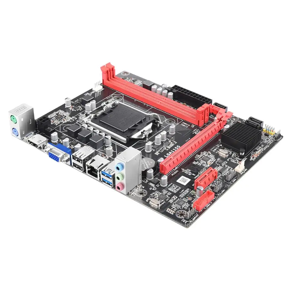 LGA1155 настольная материнская плата B75 Socket LGA 1155 i3 i5 i7 DDR3 16G Micro ATX новая материнская плата