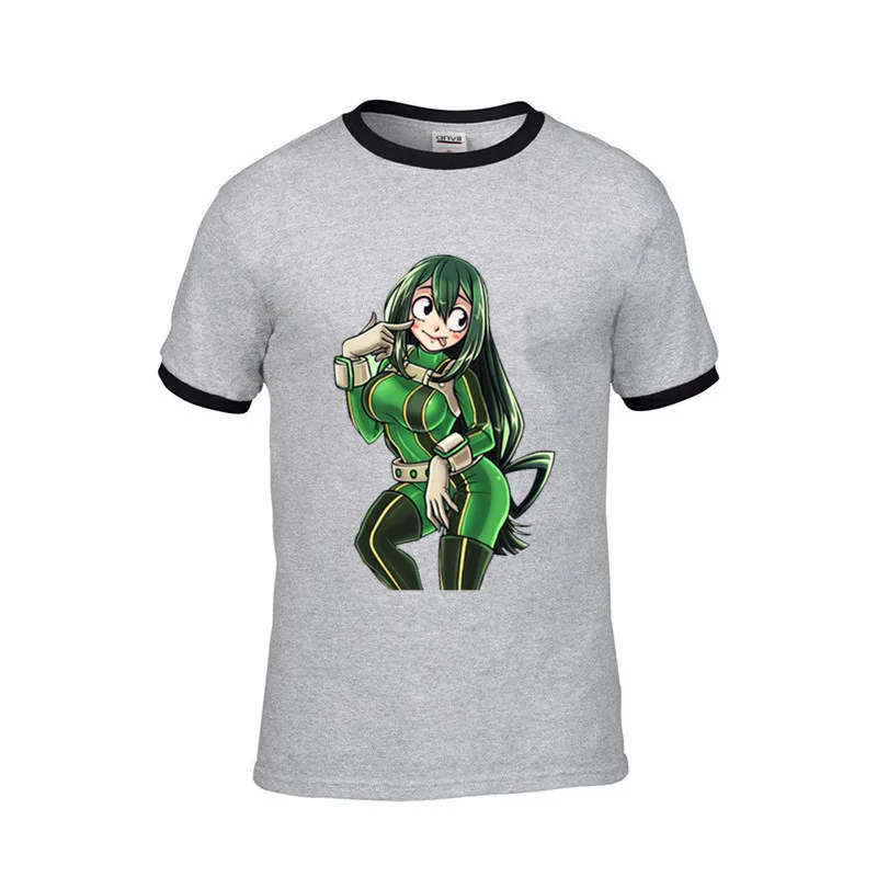 2019 уличная Kero Asui Tsuyu Boku No Hero Academy WAIFU Мужская забавная игровая футболка стимпанк