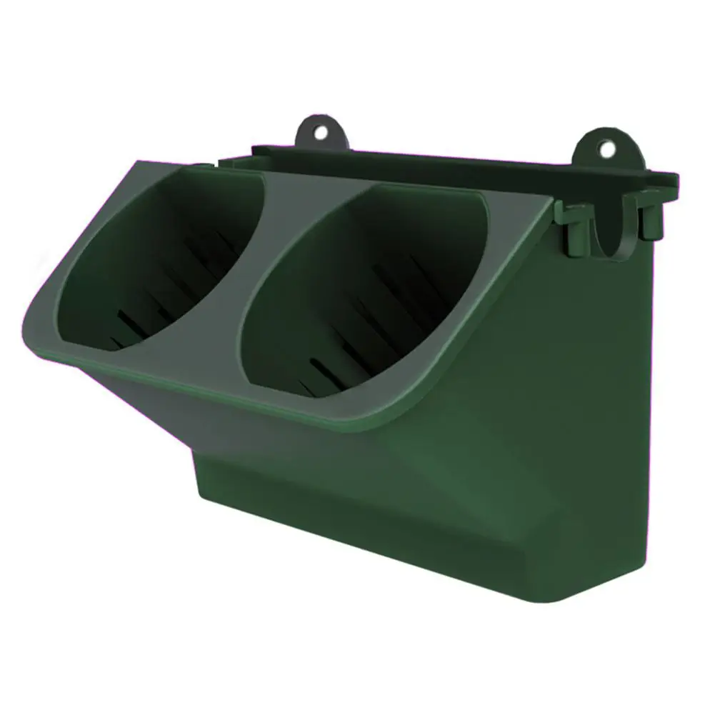 Dark green Сад Гидропоника настенный вертикальный суккуленты плантаторы домашний терракотовый горшок для растений - Цвет: Dark green