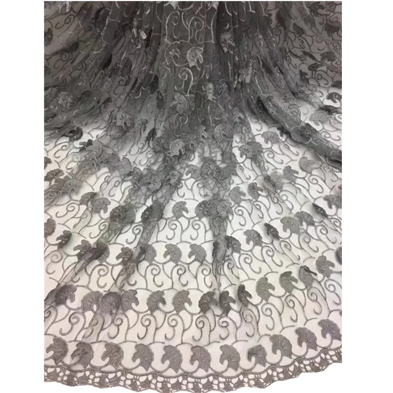 African lace fabric in white tulle free shipping high class french for wedding decoration RG1-5 | Дом и сад