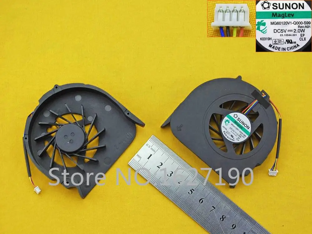 Охлаждающий вентилятор для ноутбука PACKARD BELL MS2273 TJ65 PN:MG60120V1-Q000-S99 кулер