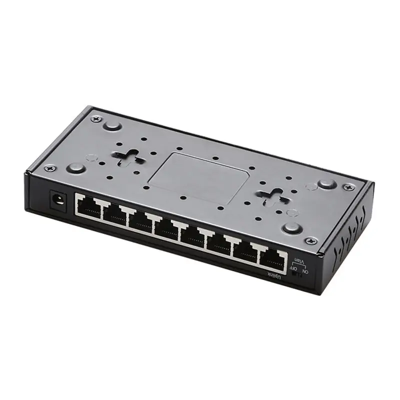 Diewu 8 портов гигабитный Ethernet сетевой коммутатор 10/100/1000 Мбит/с концентратор
