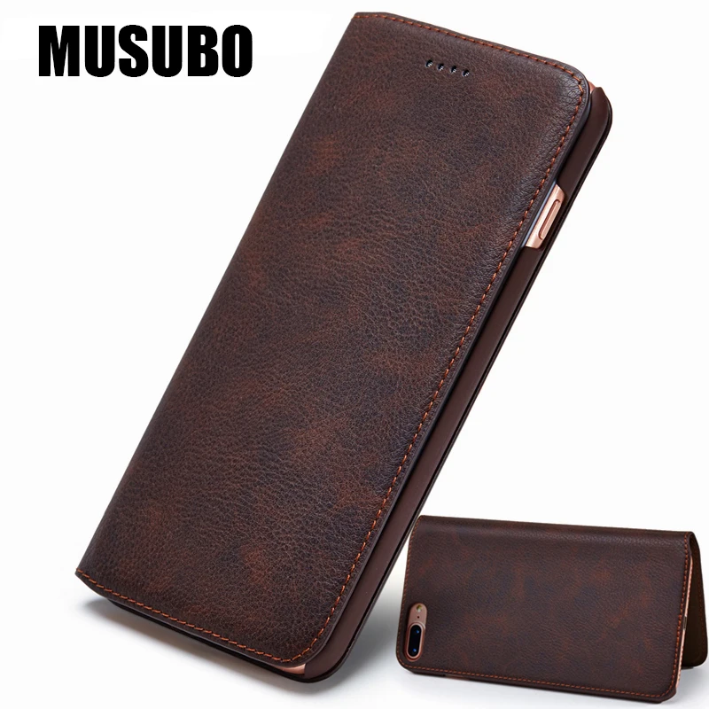 2018 Musubo высококачественный чехол для iPhoneXs X Ultra Slim из натуральной кожи Роскошные