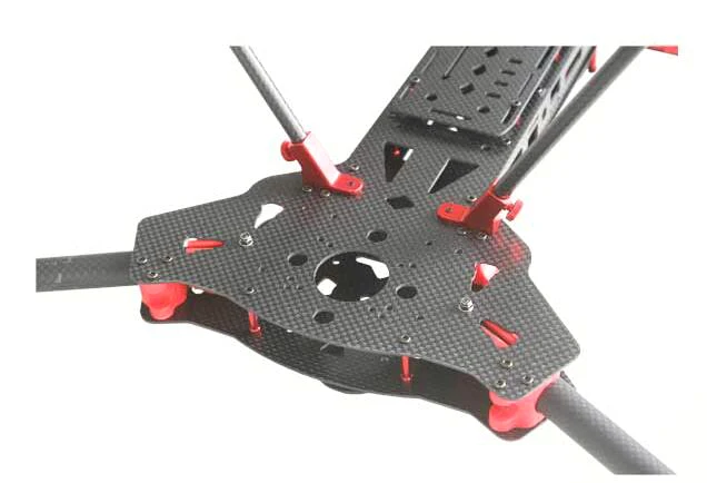 680 мм Alien Quadcopter 3K Углеродное волокно складная рама комплект большое пространство APM PIX установка ЧПУ Алюминиевый Мотор крепление с светодиодный FPV лампой